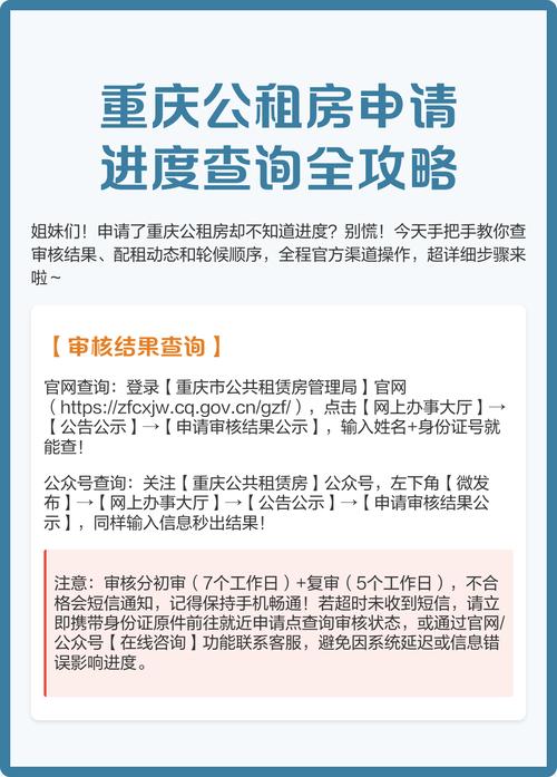 怎么查申请公租房进度
