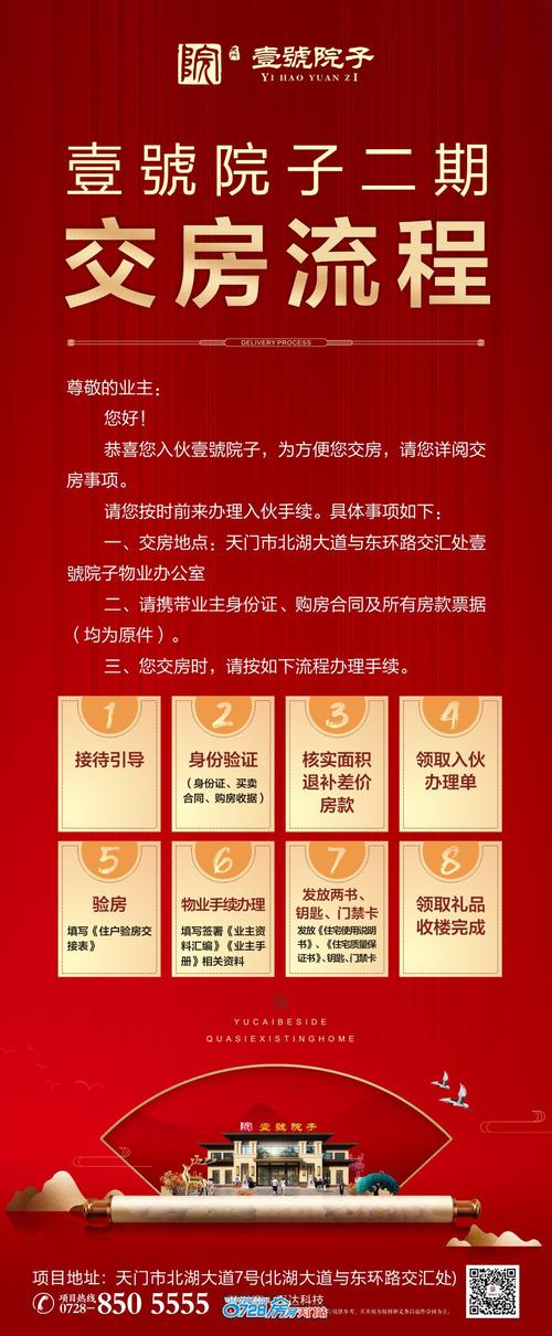 枫泉花园交房通知