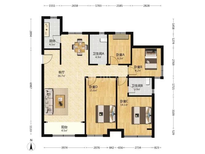 济南中建锦绣城房价