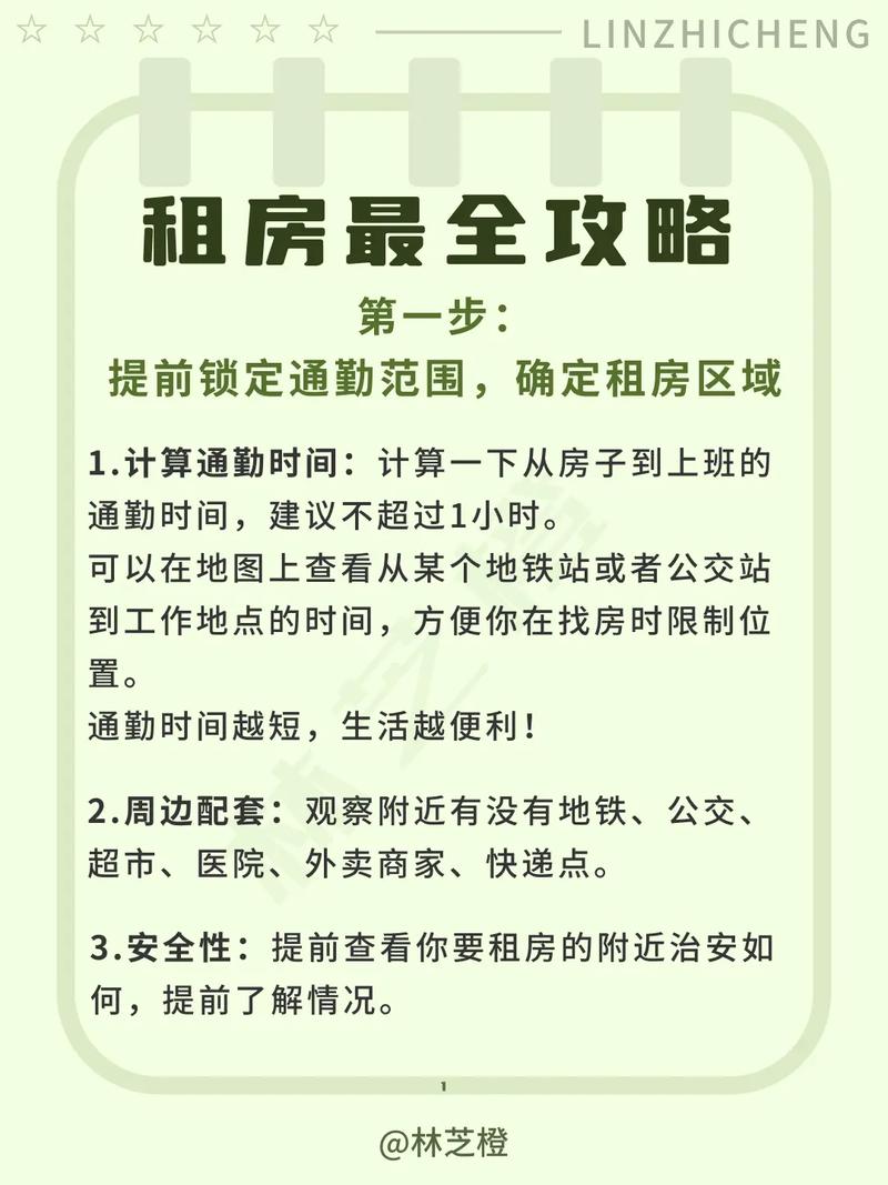 在外地上班怎么租房