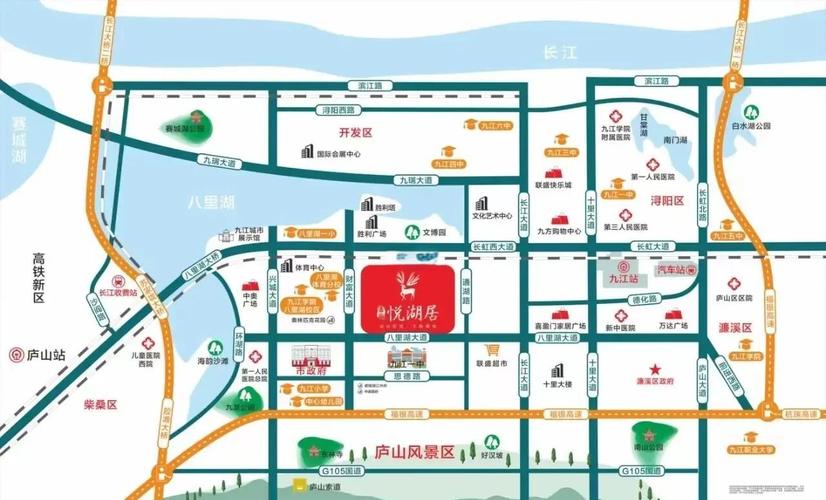 九江市八里湖新区楼盘