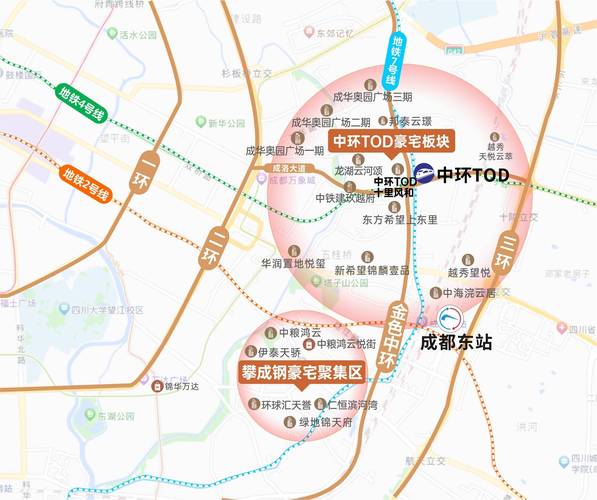 成都二环至三环新楼盘