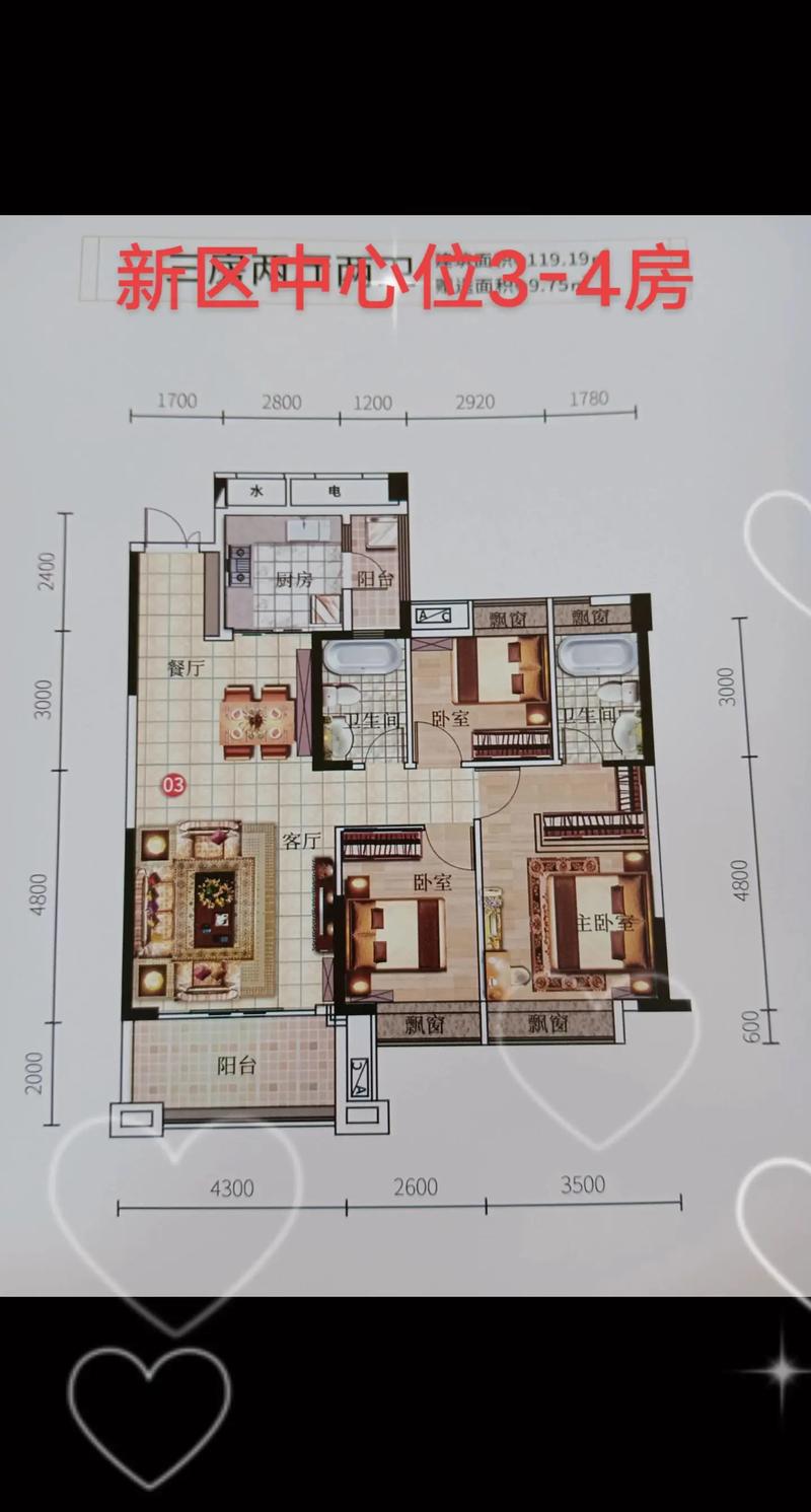 信宜楼盘价格三房一厅