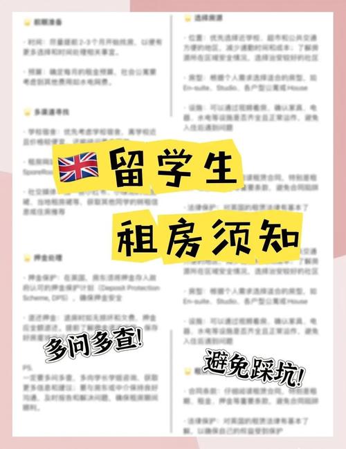 去英国前怎么租房