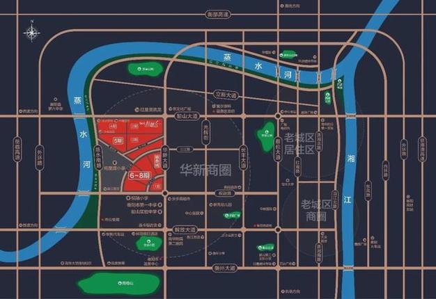 衡阳市华新开发区楼盘
