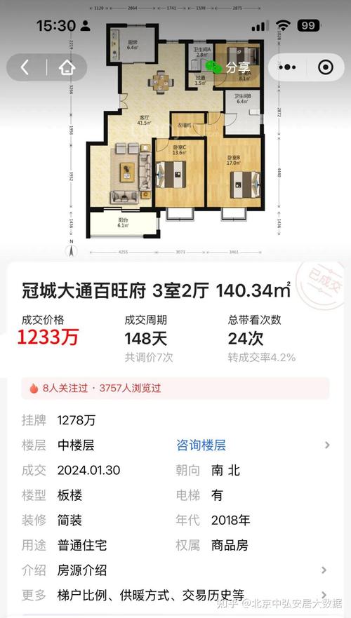 二环以内的房价