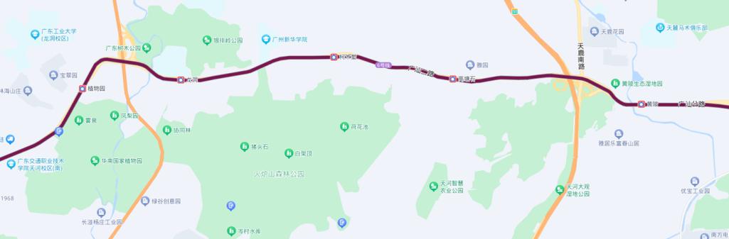 天鹿花园地铁