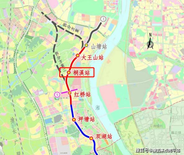 长沙地铁3号线附近楼盘