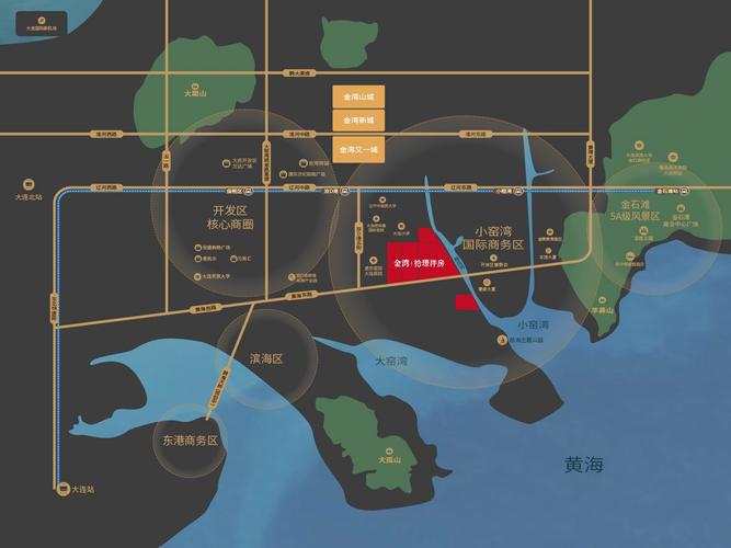 大连开发区新楼盘地图