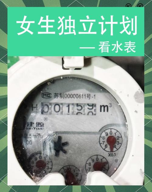 水表怎么看租房