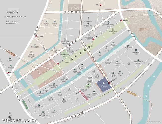 南京高新区楼盘分布图