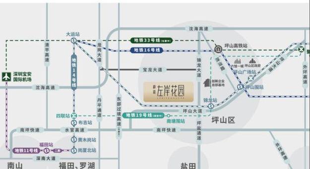 左岸花园地图