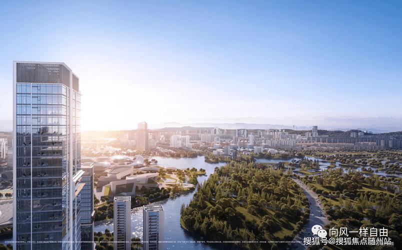 未来科技城楼盘全景图