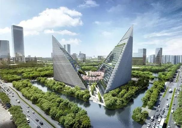 未来科技城楼盘全景图