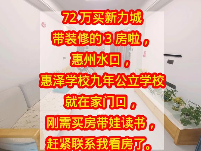 惠州新力城最新房价