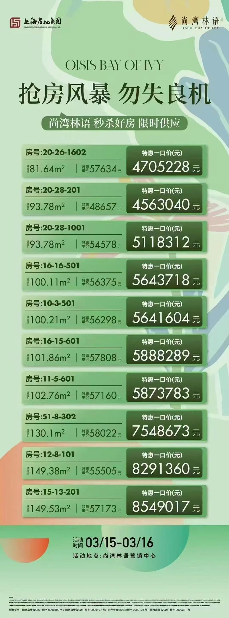 林语花园房价