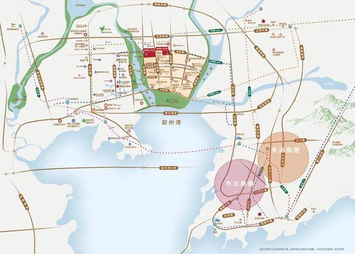 青岛高新区楼盘地图