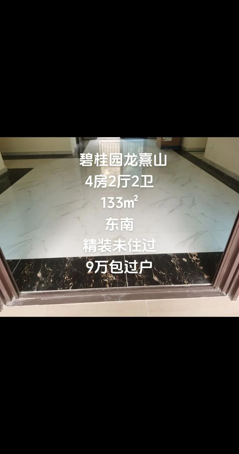 碧桂园龙熹山房价