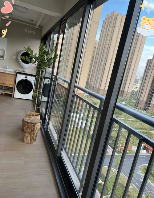 阳台怎么封租房