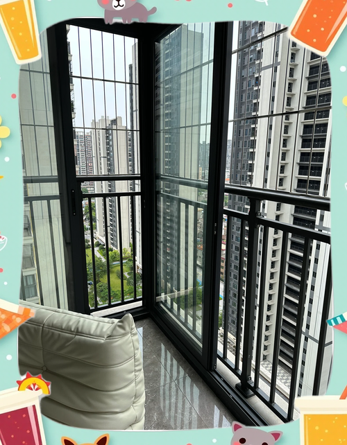阳台怎么封租房