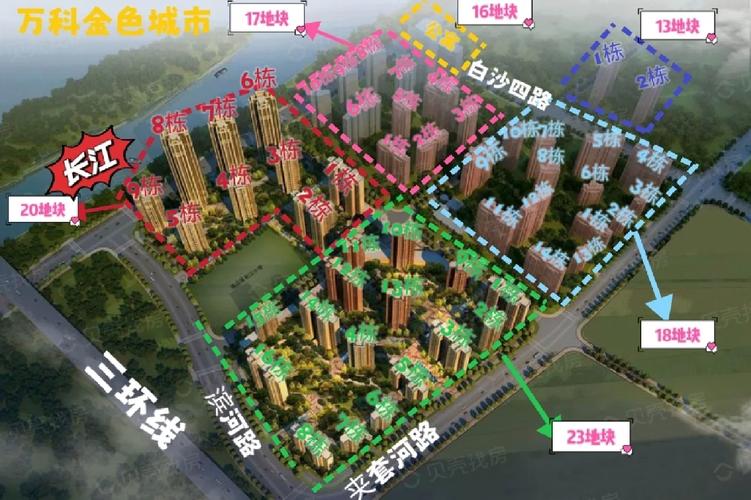 成都万科楼盘分布图