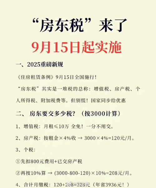 房东租房怎么交税