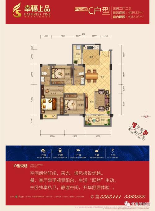 怀集集各楼盘在售价格