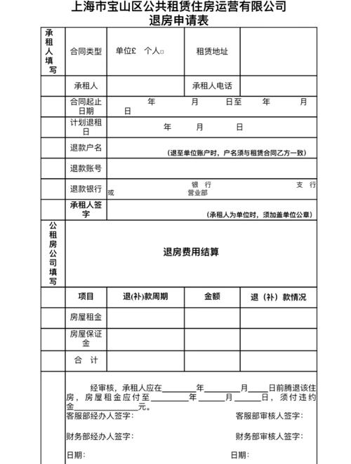 公租房不租了怎么退房