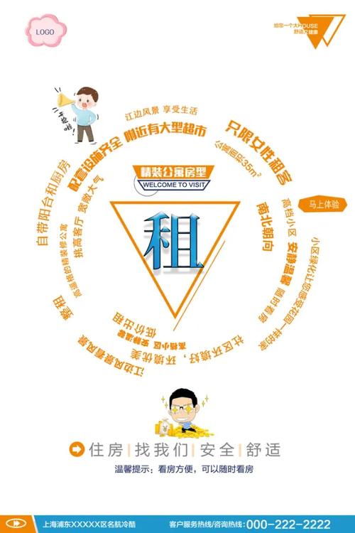 创意租房广告怎么写
