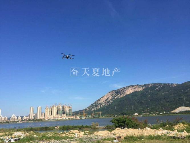 漳州港双鱼岛上的楼盘
