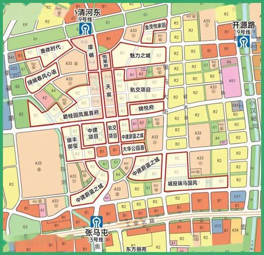 济南楼盘分布图