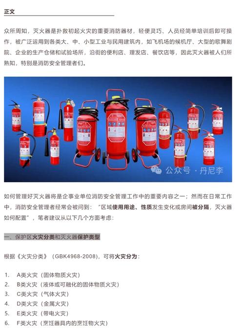 出租房灭火器怎么配