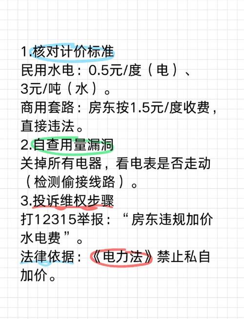 租房电费有问题怎么办