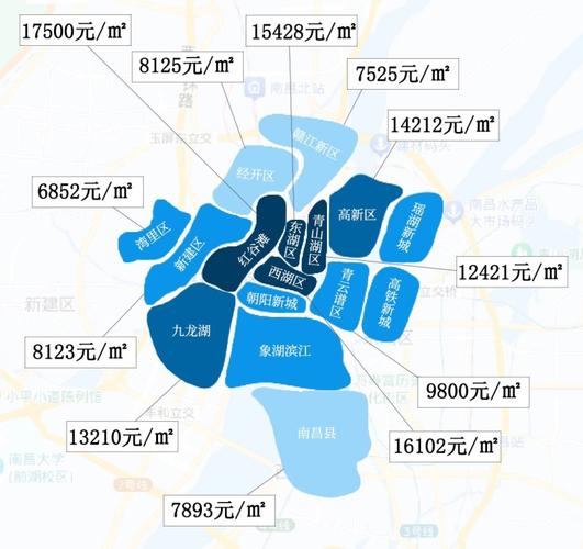 南昌高新区楼盘房价