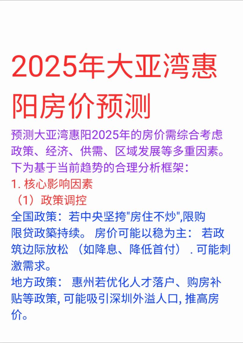 惠州大亚湾最近房价