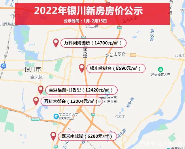 银川房价多少钱一平米