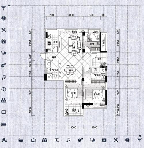 万泰花园二期户型图