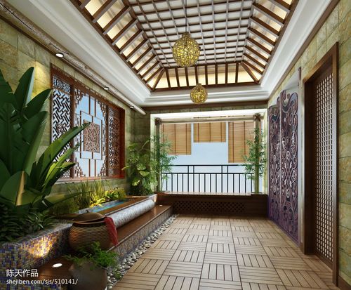 商品房入户花园装修效果图