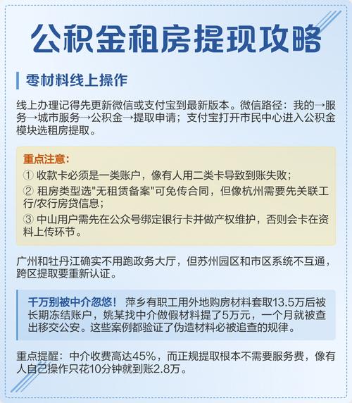 租房怎么提公积金