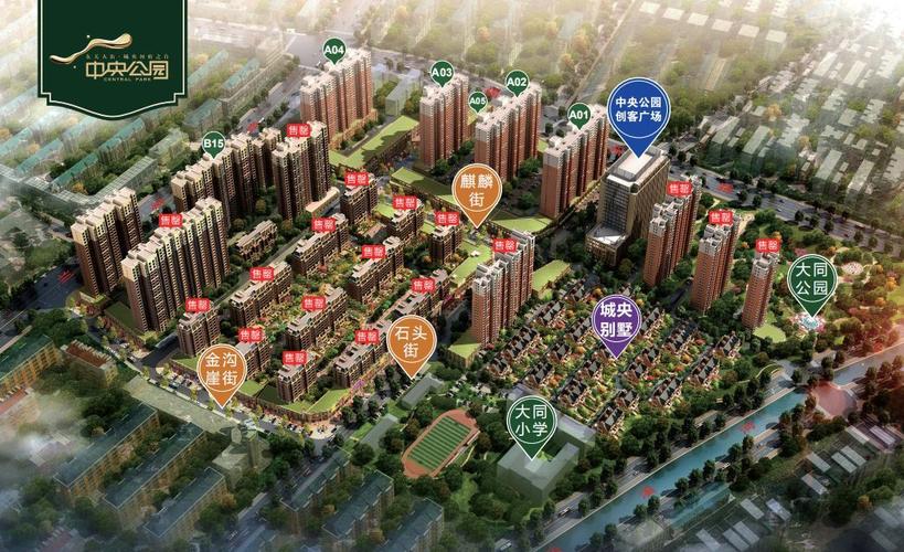 大同中央公园楼盘详情