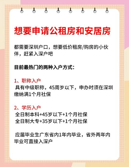 深圳怎么申请廉租房