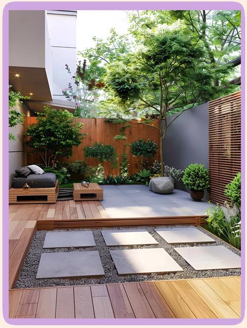 房屋后花园设计效果图