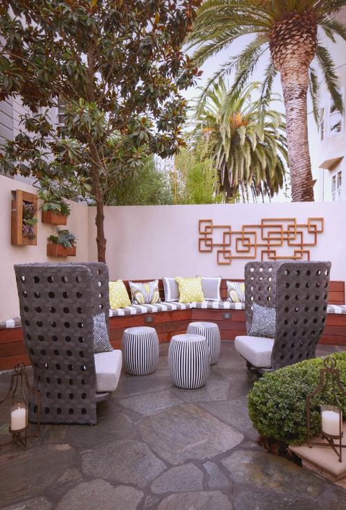 房屋后花园设计效果图