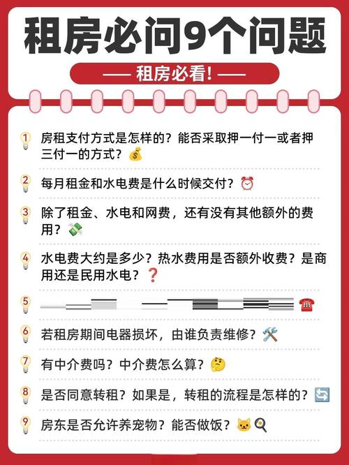 租房怎么问