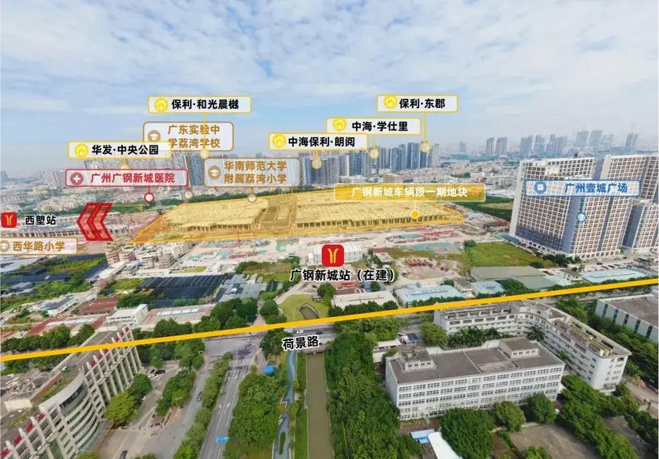 广钢新城各楼盘风水