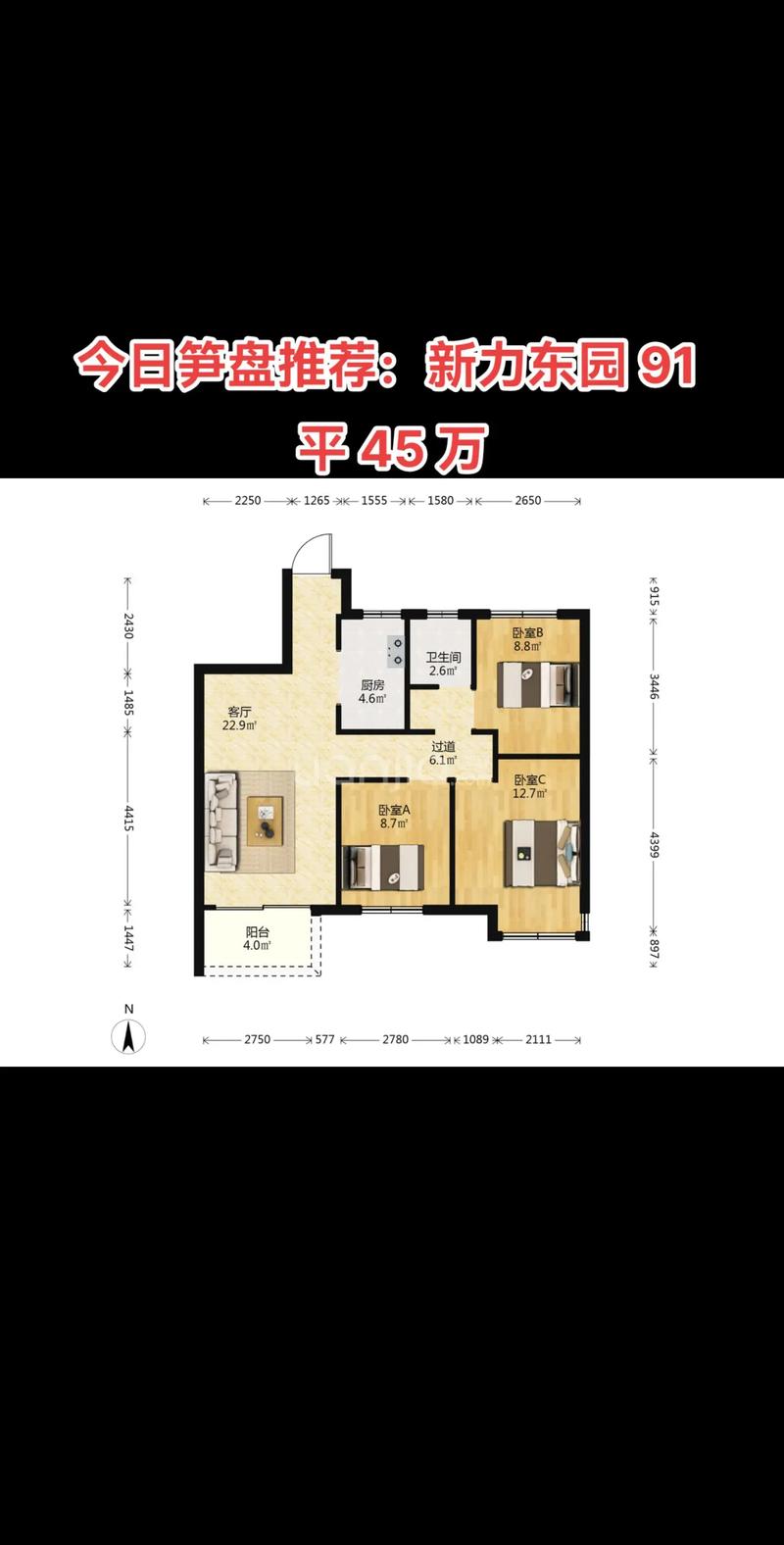 惠州新力东园房价