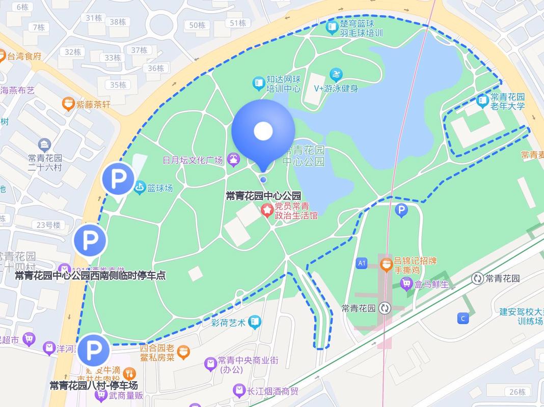 武汉常青花园地图