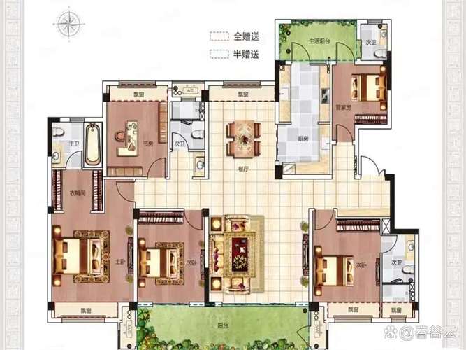 巨野帝都花园户型图