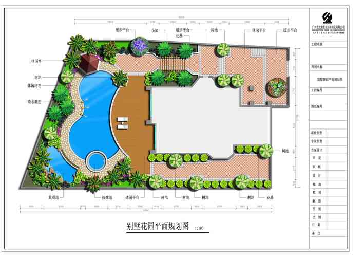花园别墅平面图