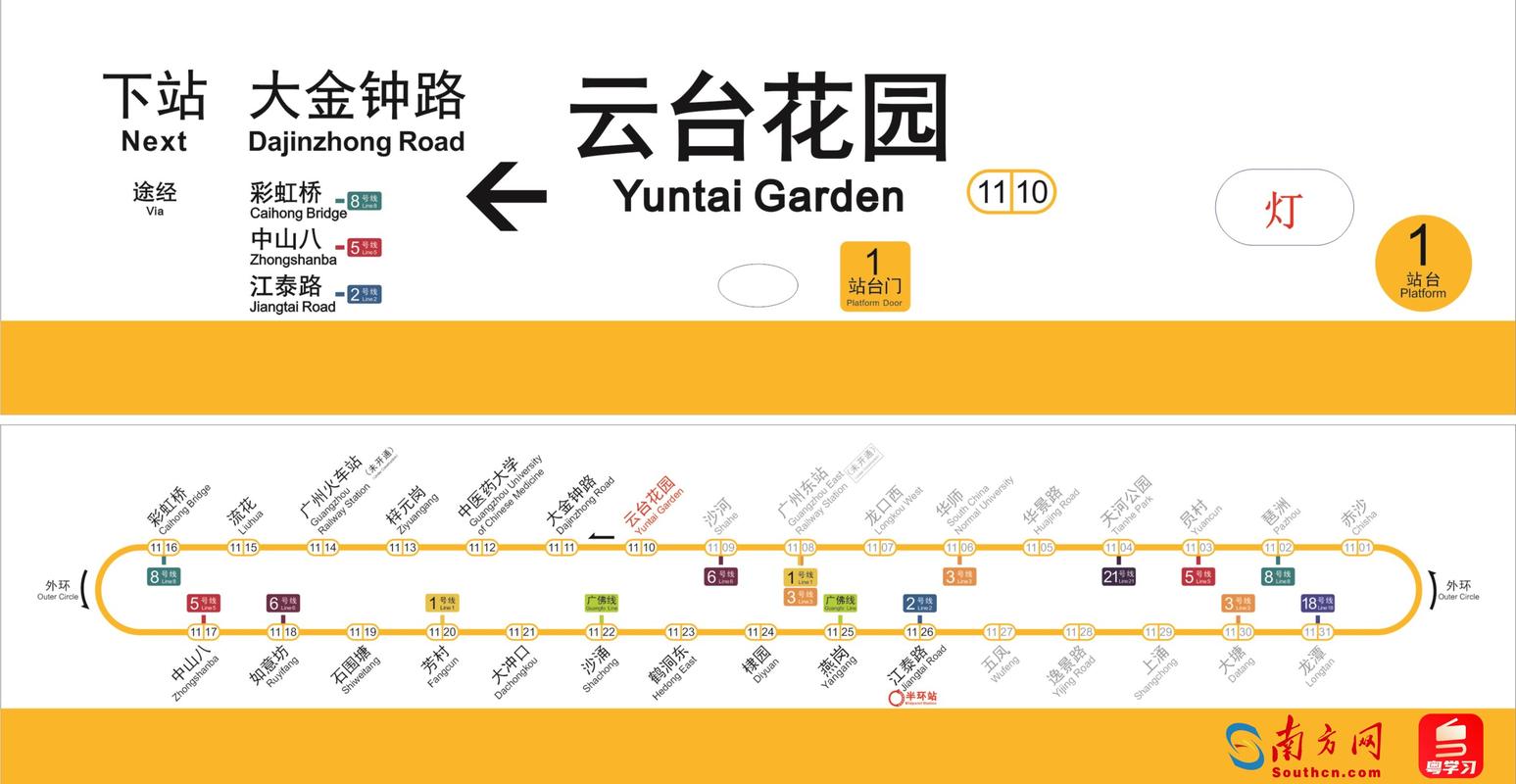 广州花园酒店附近地铁